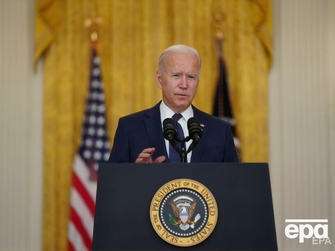 США й далі вистежуватимуть усіх причетних до теракту в аеропорту Кабула, зазначив Байден