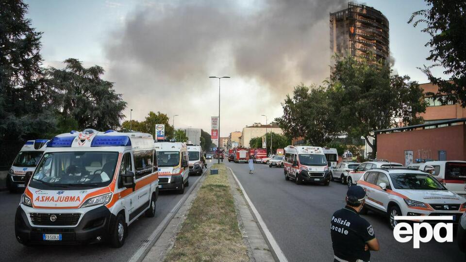 Будівля повністю згоріла