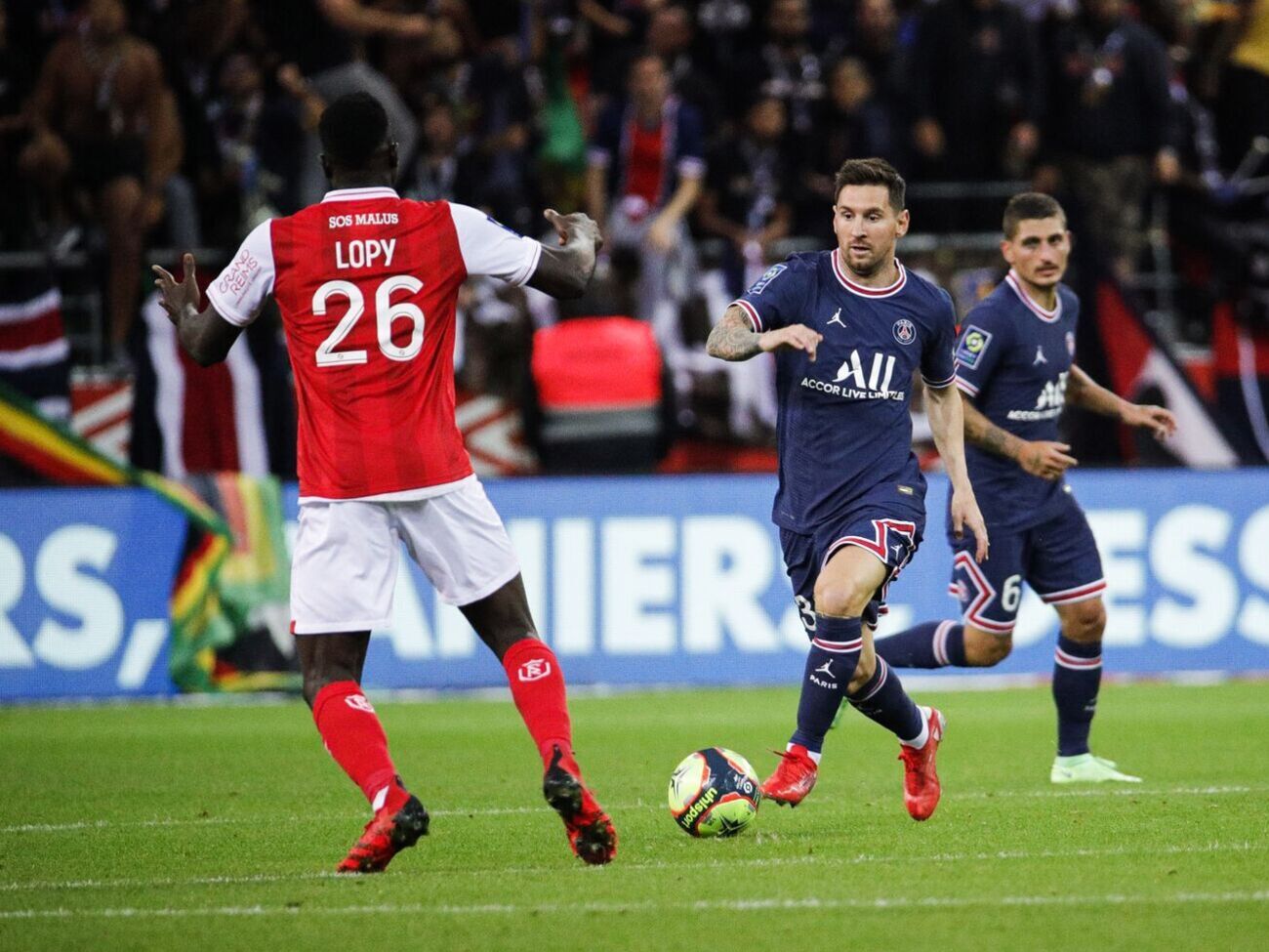 29 августа Месси впервые вышел в составе ПСЖ