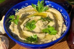 Бабагануш – сытное и легкое блюдо восточной кухни