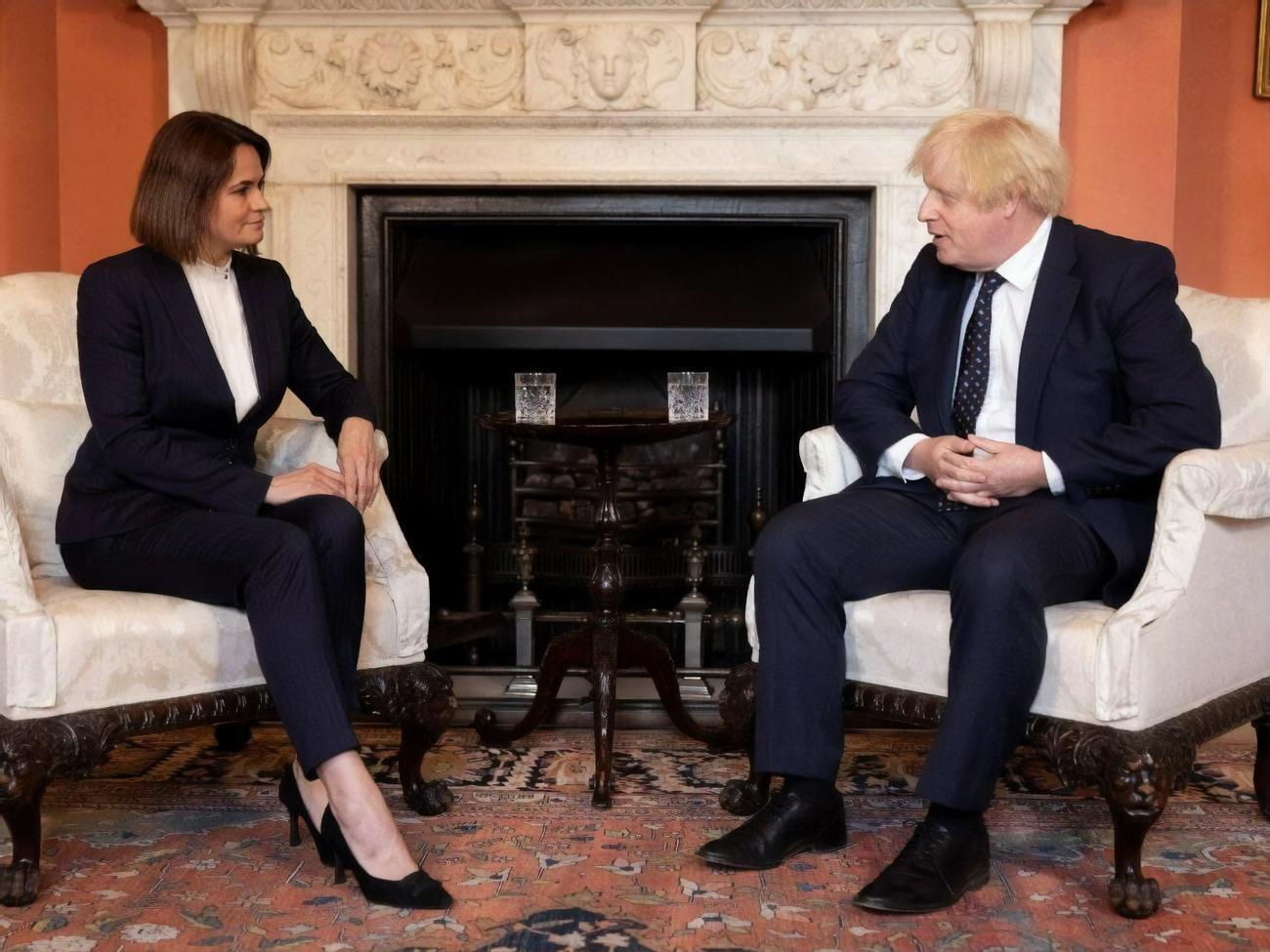 Тихановская и Джонсон встретились в главном офисе премьер-министра&nbsp;