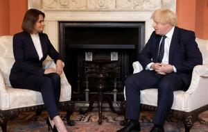 Тихановская и Джонсон встретились в главном офисе премьер-министра