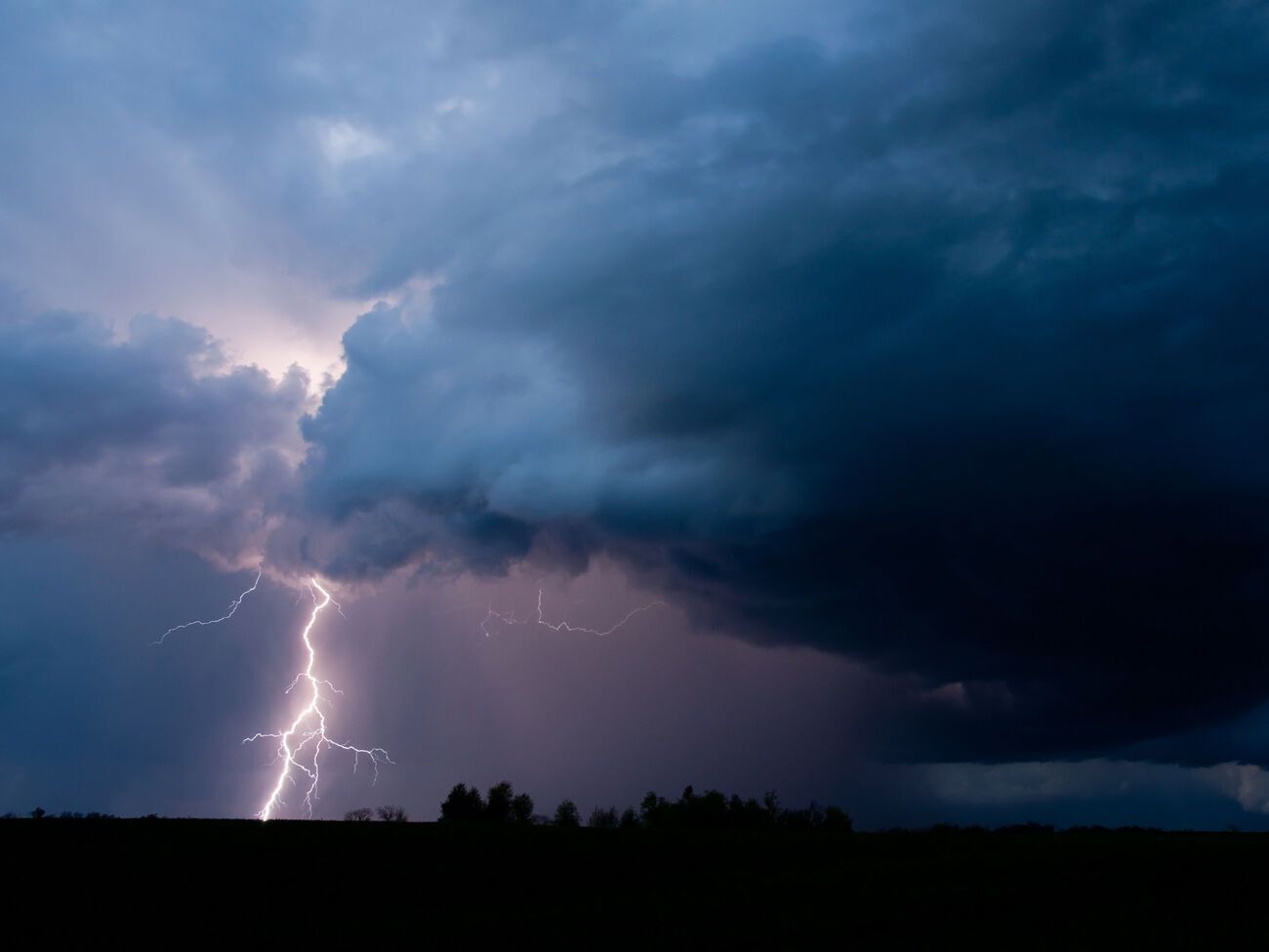 В Киеве уже началась гроза