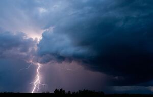 В Киеве уже началась гроза