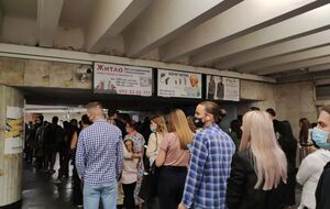 У пасажирів метро Києва були ускладнення з поповненням транспортних карток і придбанням разових поїздок