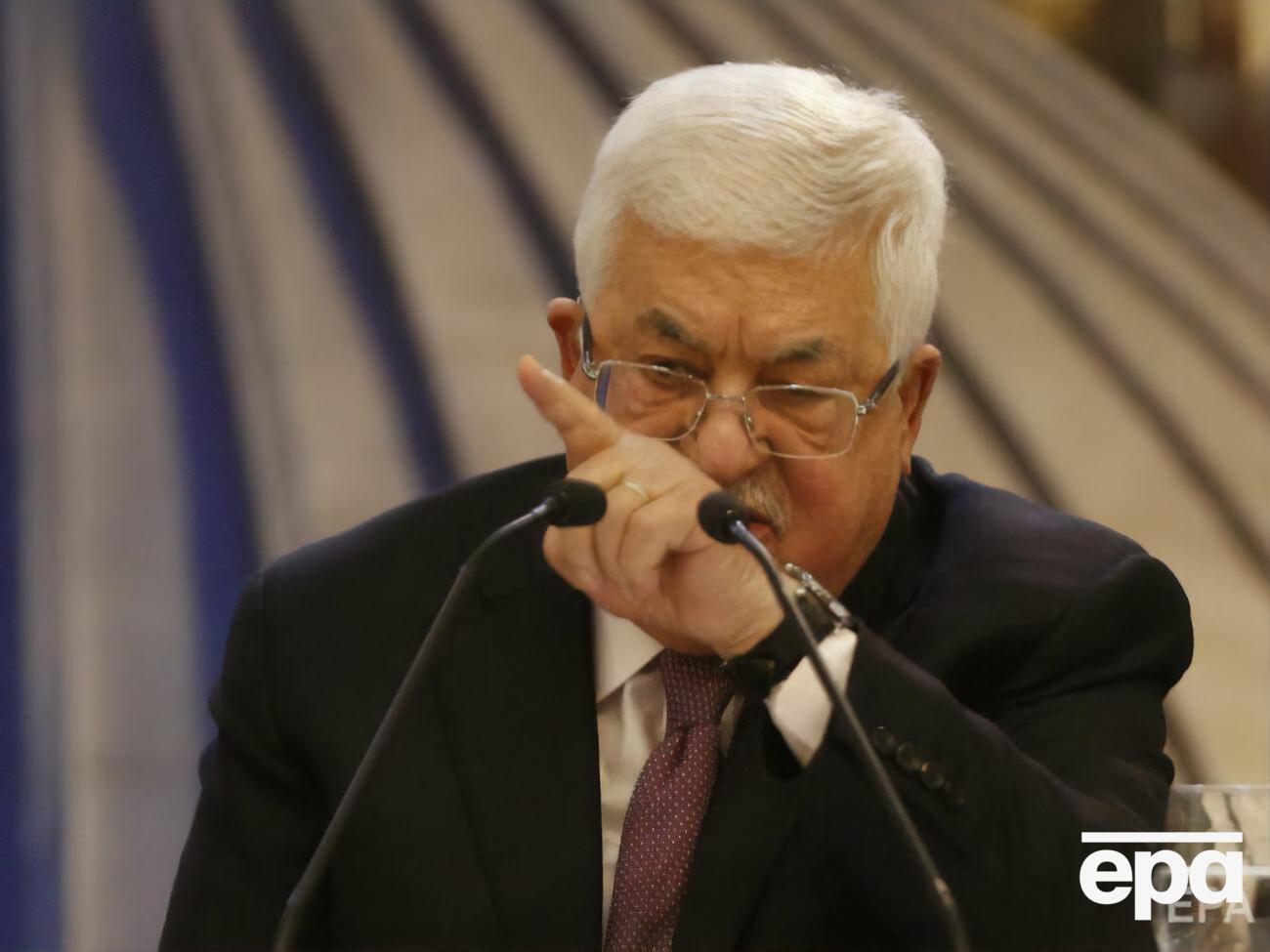 Аббас на встрече обсудил&nbsp;вопросы политики безопасности, гражданские и экономические вопросы