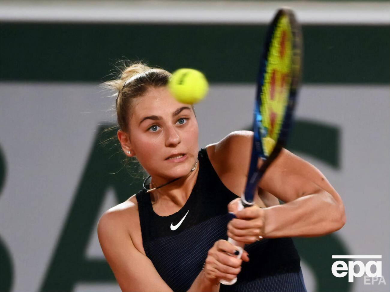 Костюк (на фото) поступилася Саккарі у двох партіях