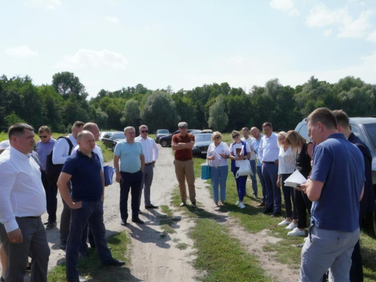 3 августа&nbsp;состоялось выездное рабочее совещание Киевской ОГА относительно проектирования строительства футбольной базы