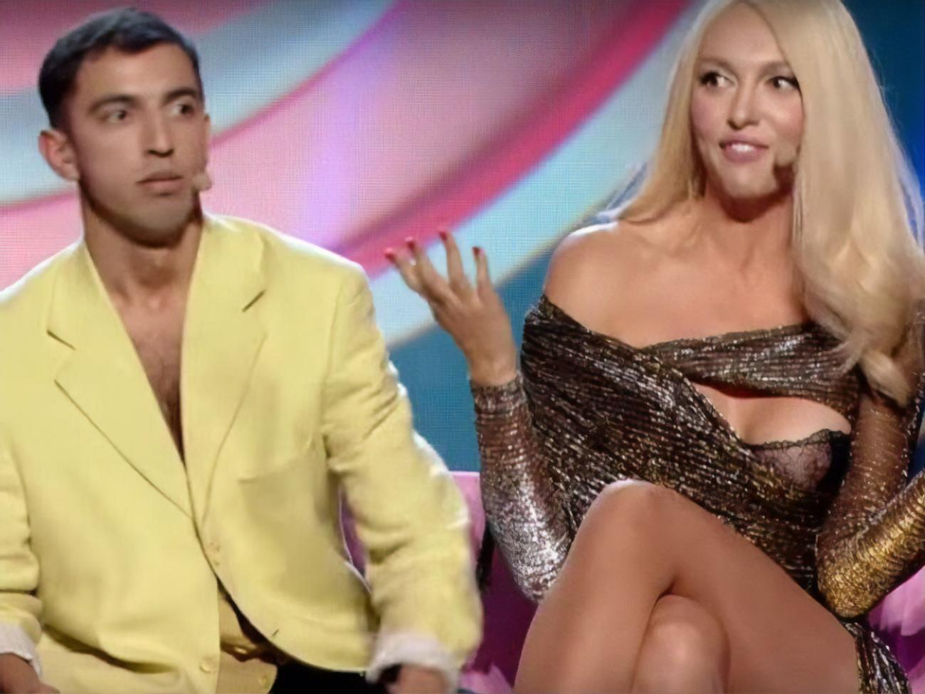 На шоу&nbsp;"Лига смеха" Полякова была тренером команды&nbsp;"Стояновка", капитаном которой является Люленов