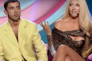 На шоу "Ліга сміху" Полякова була тренеркою команди "Стояновка", капітаном якої є Люленов