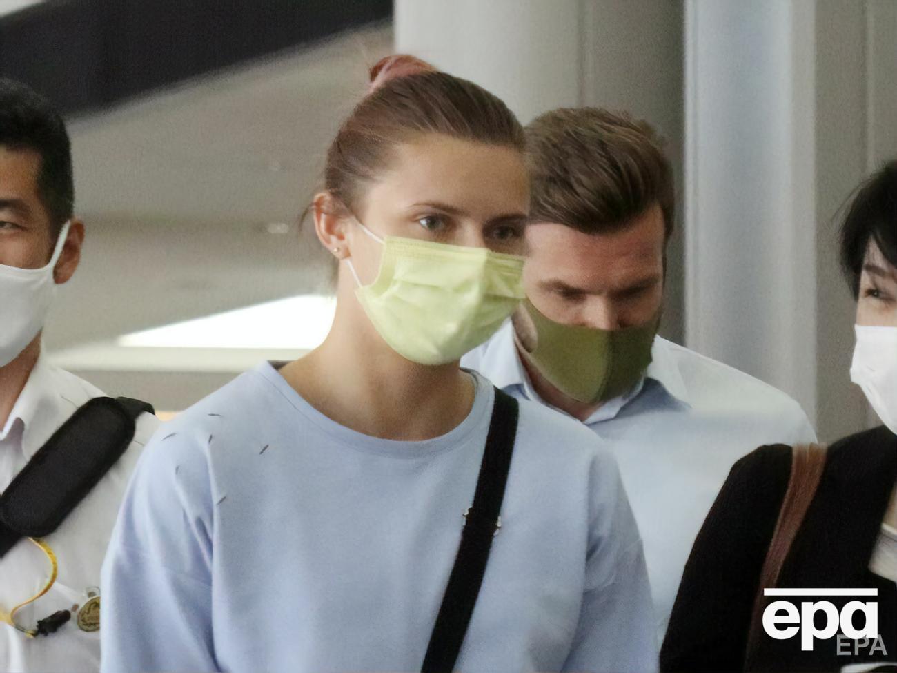 Тимановская улетела из Токио 4 августа