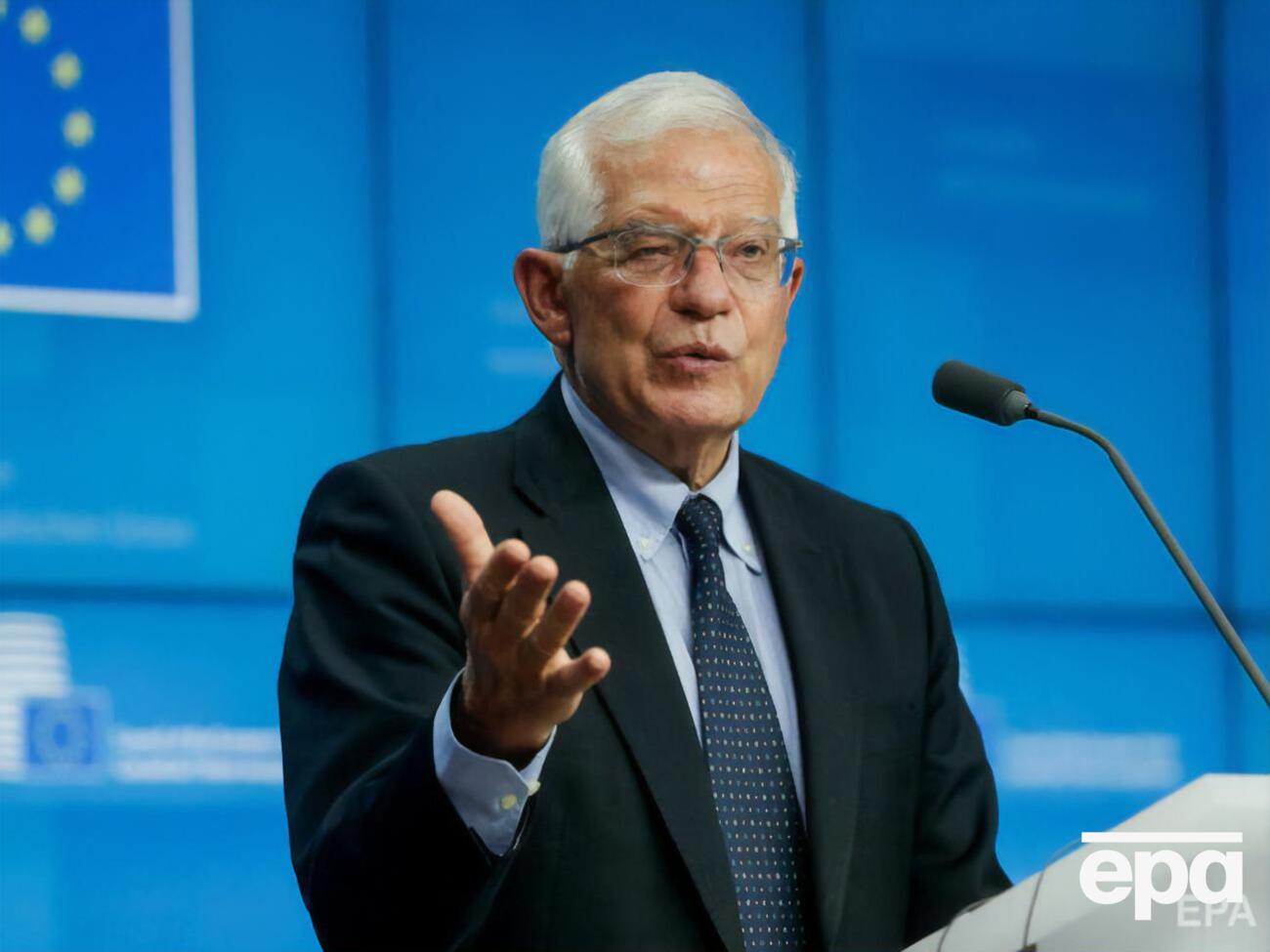 Боррель (на фото) считает Лукашенко нарушителем олимпийского перемирия