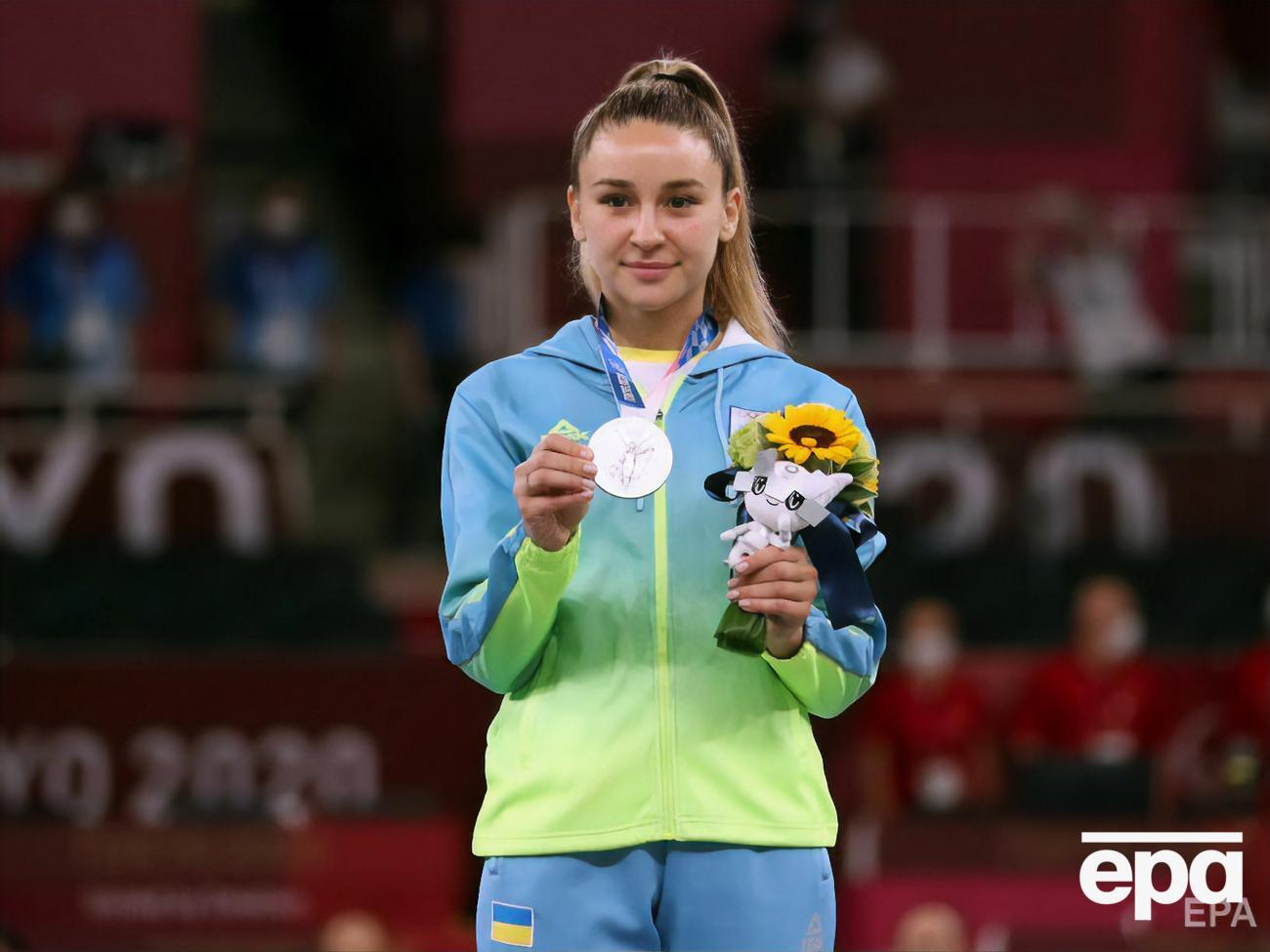 Терлюга завоювала для України третю срібну нагороду на Олімпіаді 2020