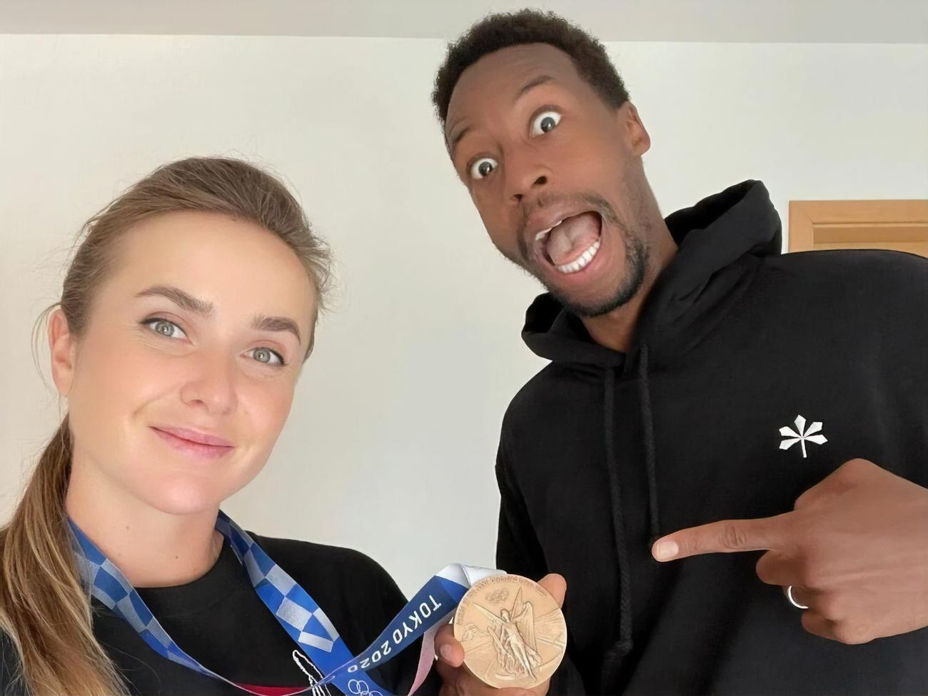 Свитолина и Монфис поженились меньше месяца назад &ndash; 16 июля 2021 года