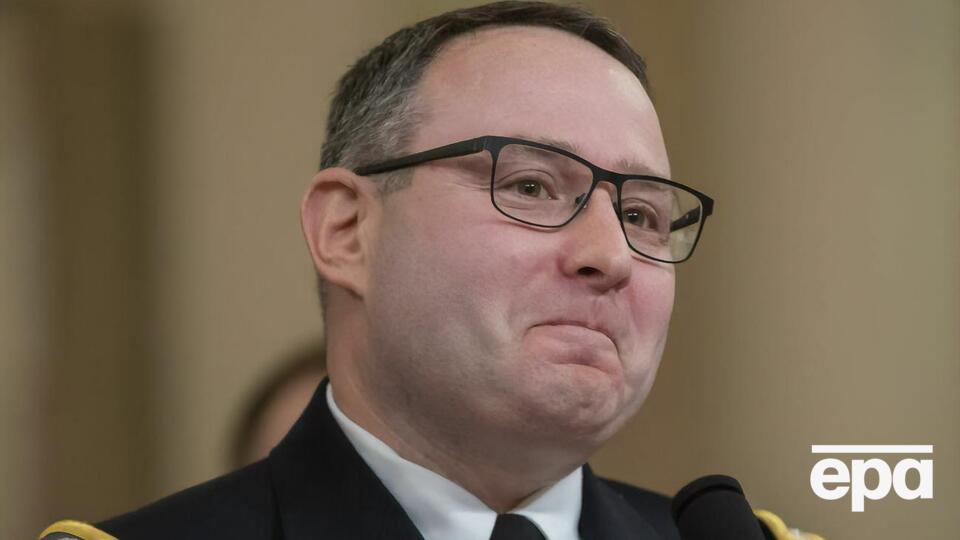Виндман давал показания в Конгрессе в рамках процесса по импичменту Трампа