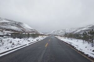 На трасі Одеса – Миколаїв уранці 7 серпня випали опади, схожі на сніг