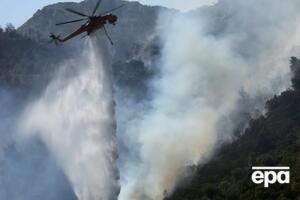 Пожары в Греции начались после продолжительной жары