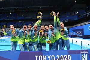 Украинская сборная по артистическому плаванию выиграла бронзу на Олимпиаде