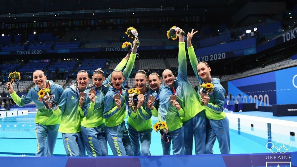 Українська збірна з артистичного плавання виграла бронзу на Олімпіаді