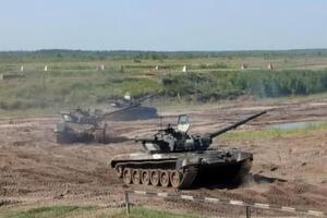 До навчань "Захід 2021" на території Білорусі залучать приблизно 140 танків