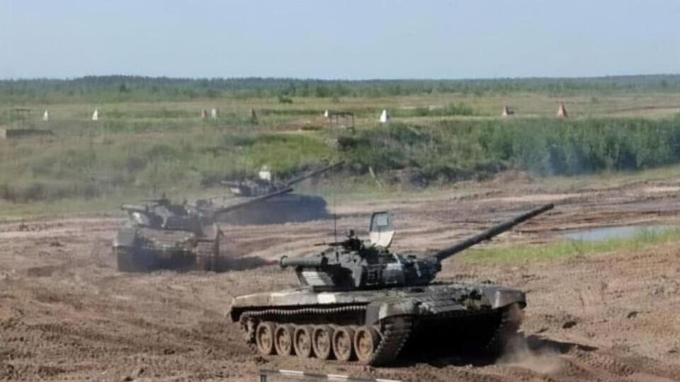 До навчань "Захід 2021" на території Білорусі залучать приблизно 140 танків