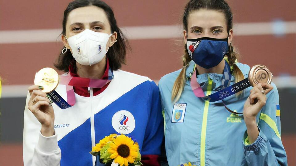 Магучіх (праворуч) на Олімпіаді здобула бронзу, Ласіцкене (ліворуч) – золото
