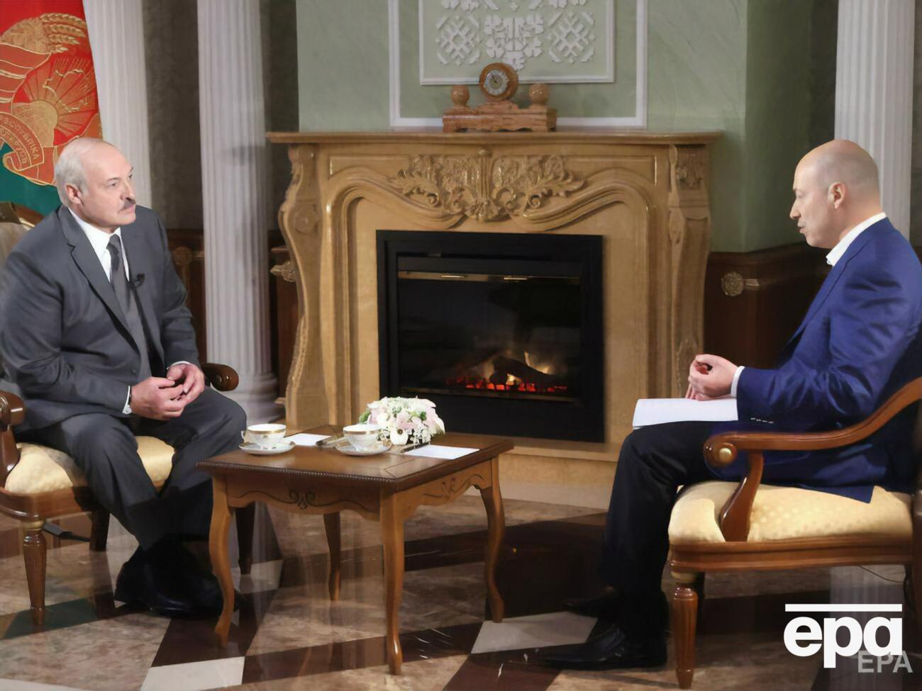 Гордон в августе 2020 года записал интервью с Лукашенко