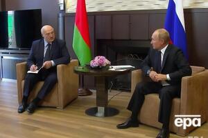 У вересні 2020 року Путін (праворуч) пообіцяв Лукашенку кредит у розмірі $1,5 млрд