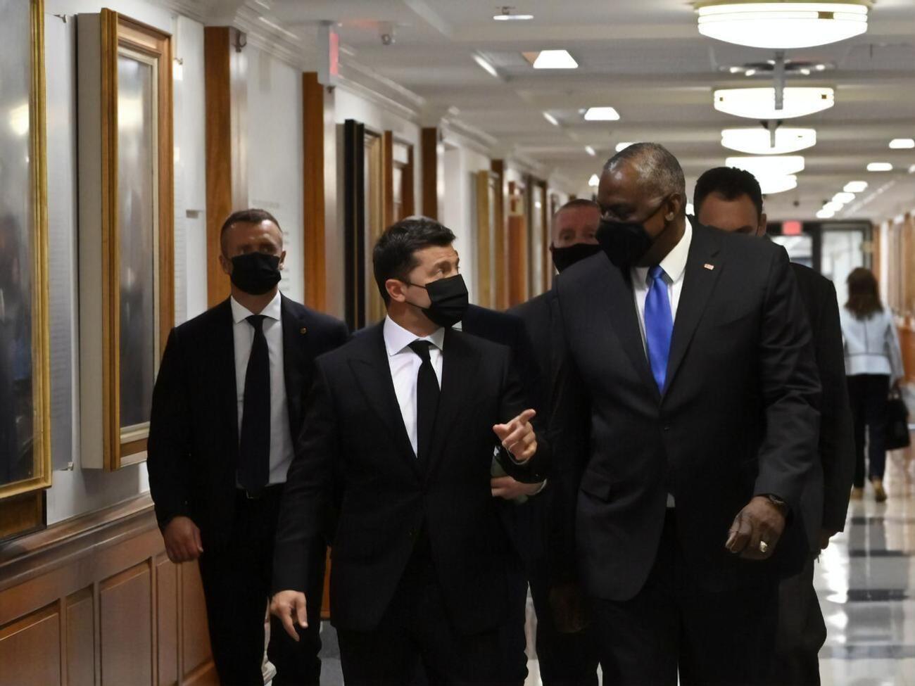 Зеленский 31 августа провел встречу с Остином