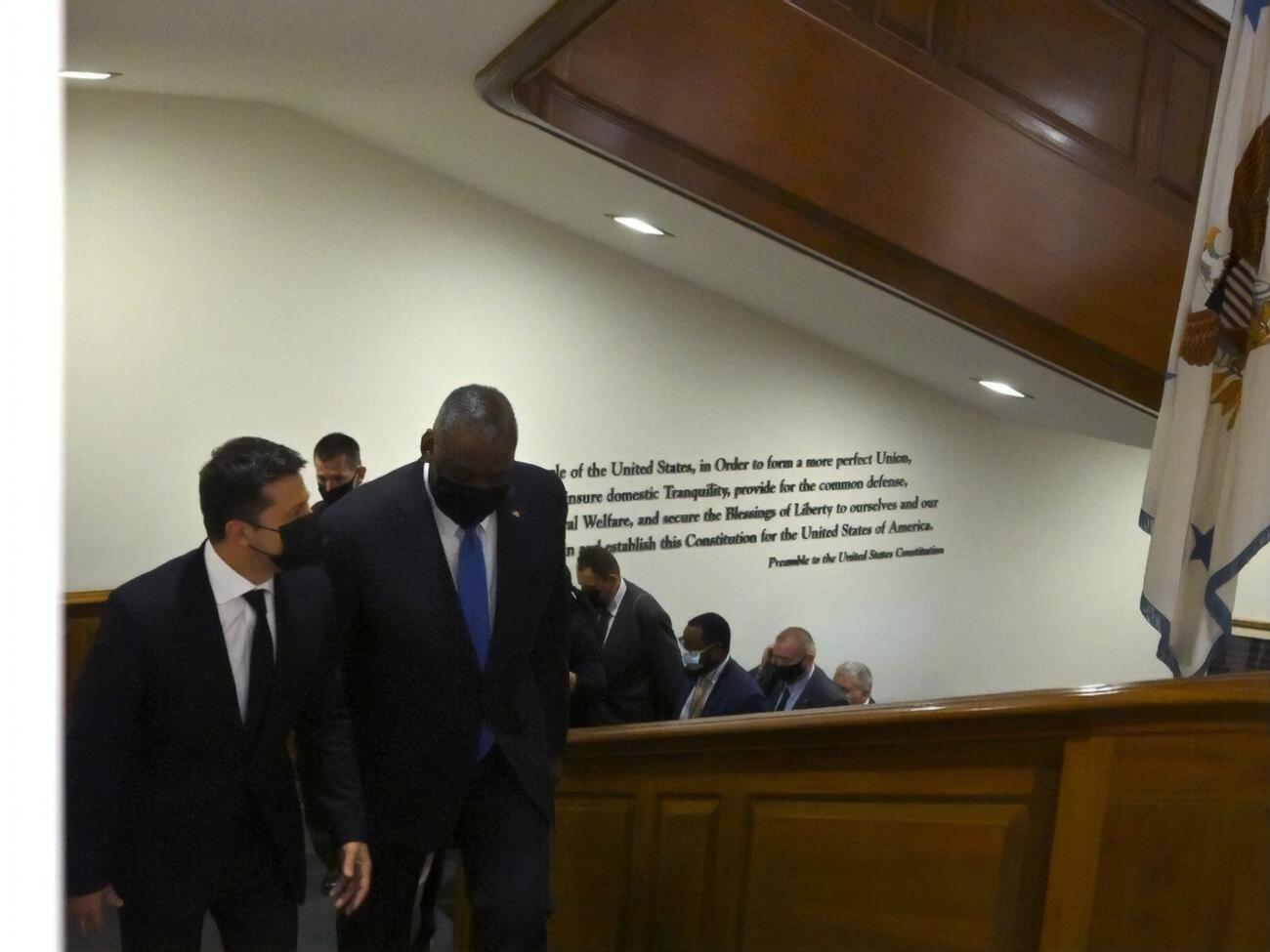 Зеленский и Остин провели встречу 31 августа