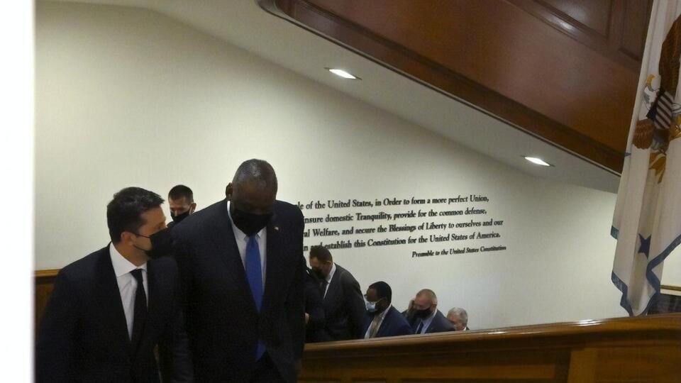 Зеленский и Остин провели встречу 31 августа