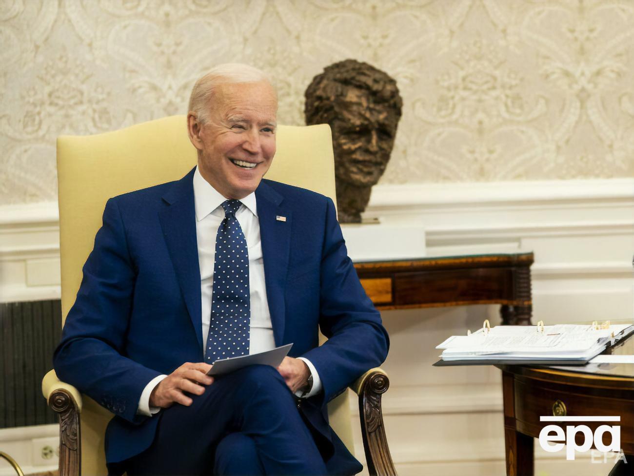 В Белом доме назвали предстоящую встречу&nbsp;Байдена (на фото) и Зеленского "поворотным моментом в двусторонних отношениях" государств