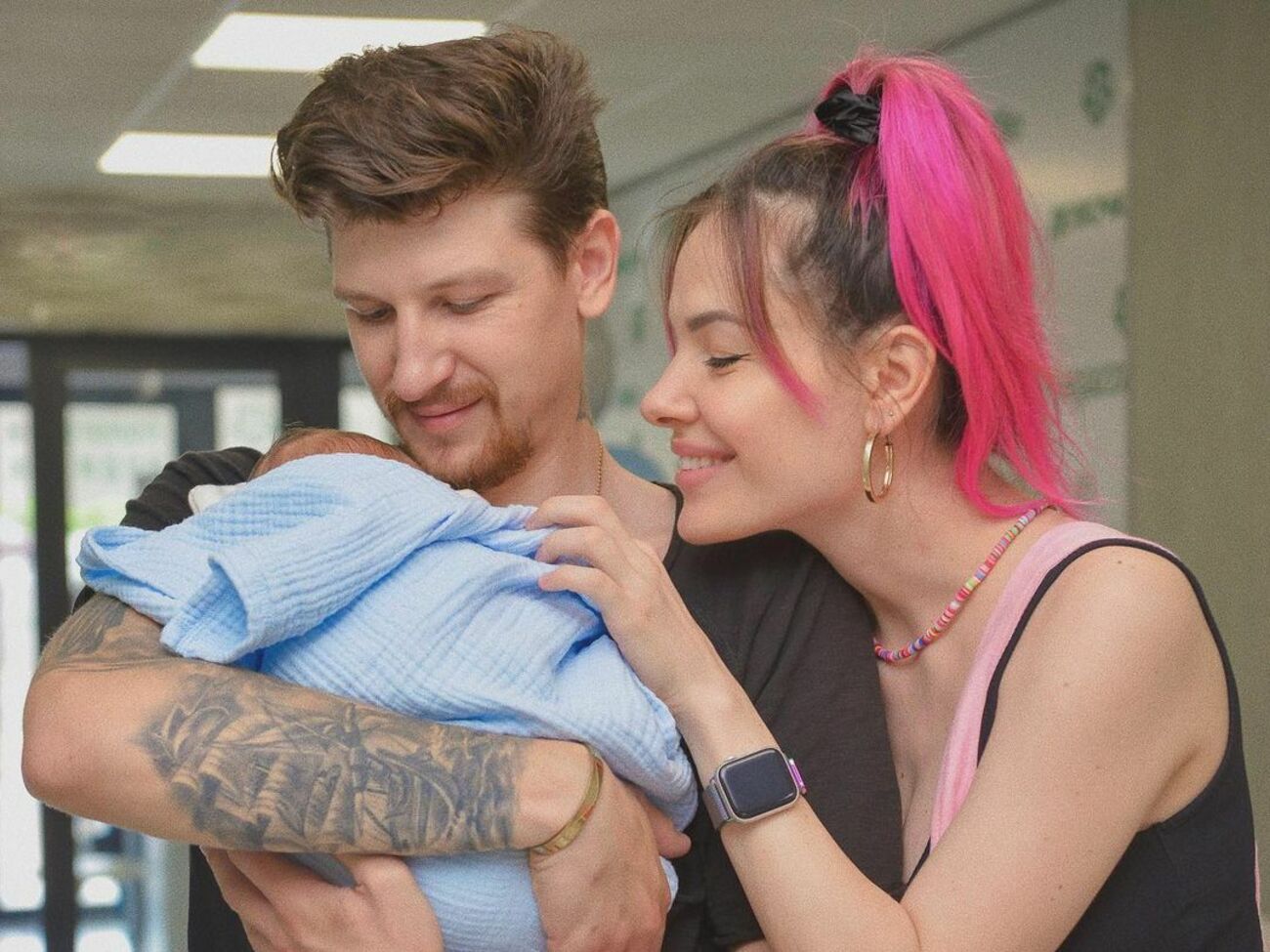 2 августа у певицы MamaRika и ее мужа Середы родился первенец