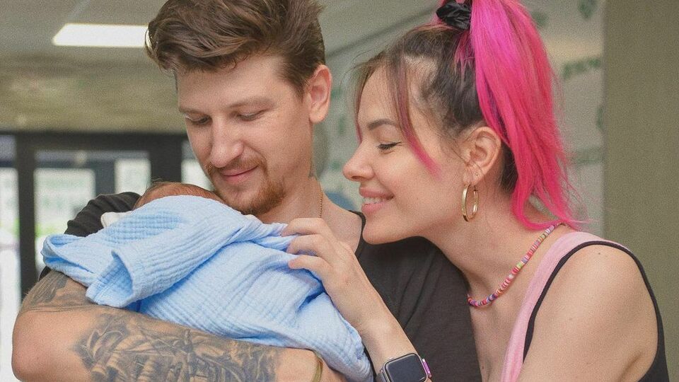 2 августа у певицы MamaRika и ее мужа Середы родился первенец