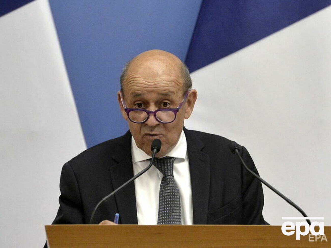 Ле Дріан сказав, що Франція не визнає уряду талібів в Афганістані