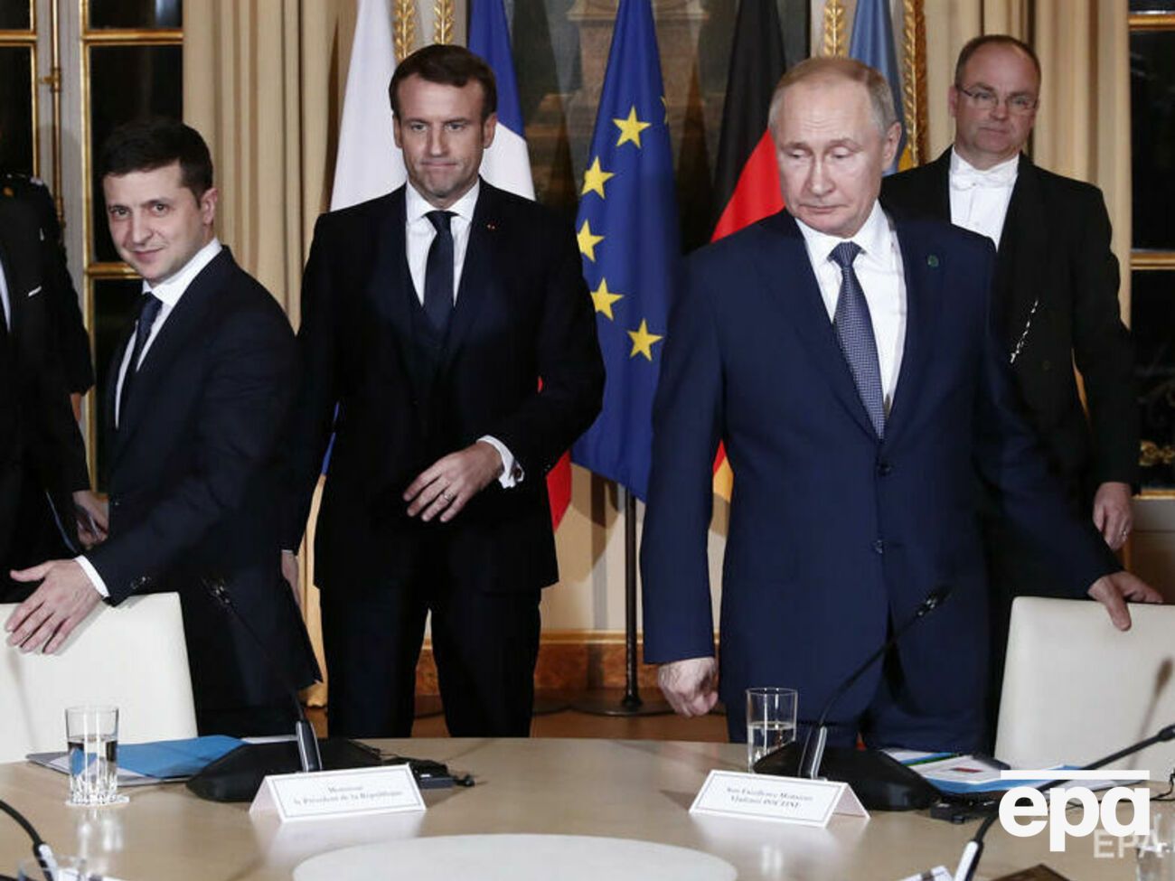 Зеленский и Путин встречались только раз