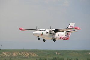 Самолет летел из Иркутска