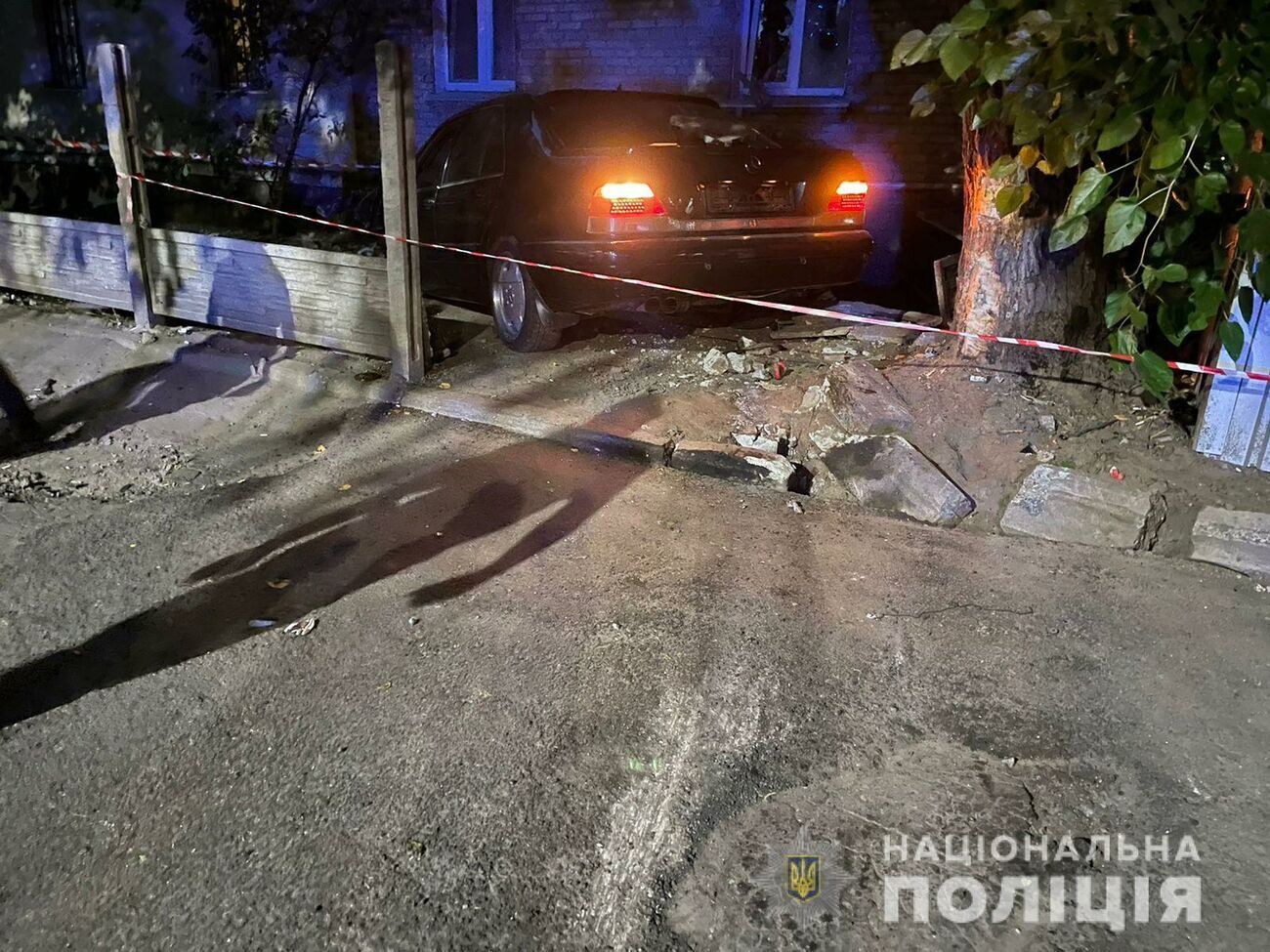 За попередньою інформацією, водій Mercedes був у стані алкогольного сп'яніння