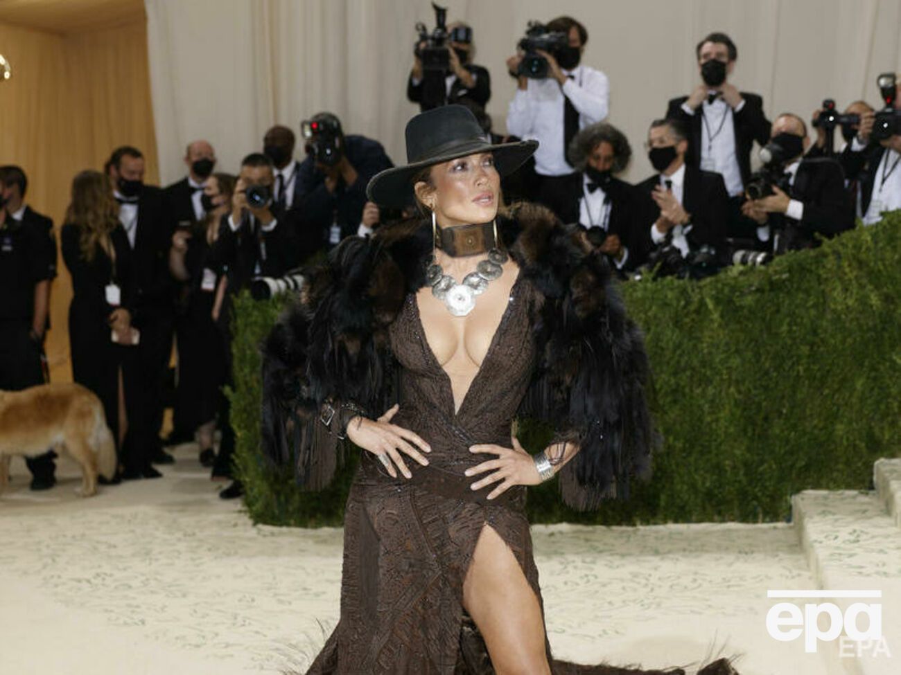 Лопес з'явилася на балі в убранні від американського бренда Ralph Lauren