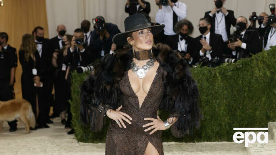 Лопес з'явилася на балі в убранні від американського бренда Ralph Lauren
