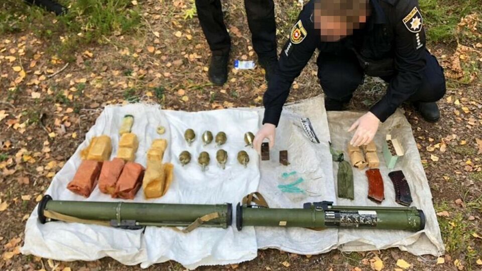 Схованку виявили в селі на кордоні з Білоруссю