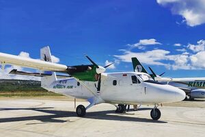 Літак належить авіакомпанії Rimbun Air