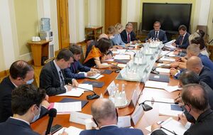 Встреча прошла в Офисе президента