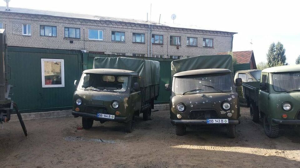 Счастье Луганской области обстреляли сегодня утром