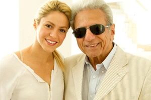 Отцу Шакиры исполнилось 90 лет