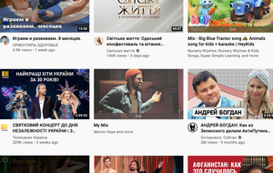 В самые просматриваемые видео попали футбольный матч, кулинарное шоу, домашнее видео и два интервью