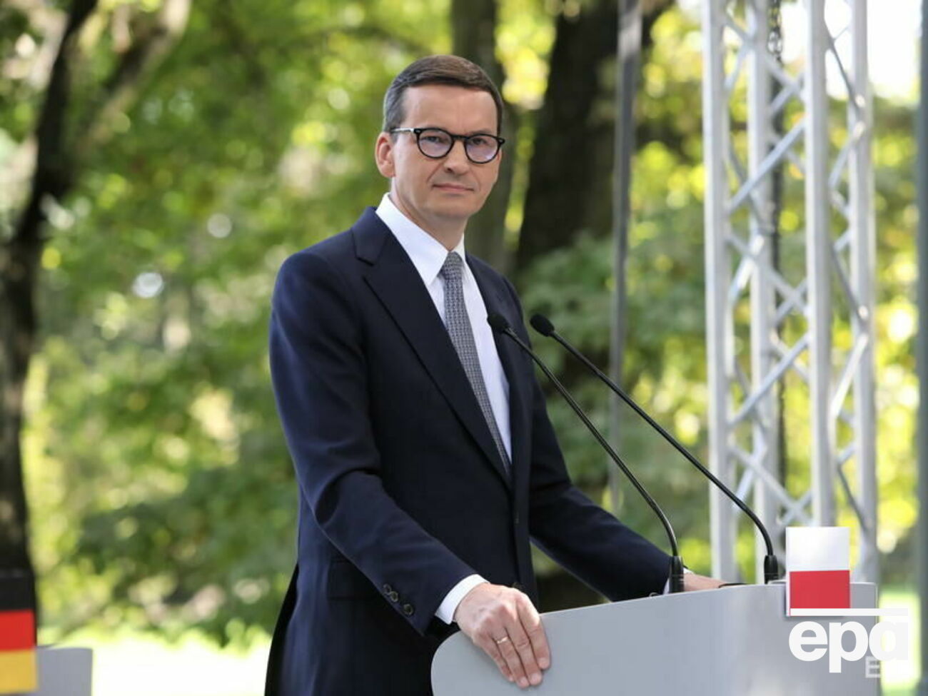 Важно не допустить эффективности политики Лукашенко, отметил Моравецкий (на фото)