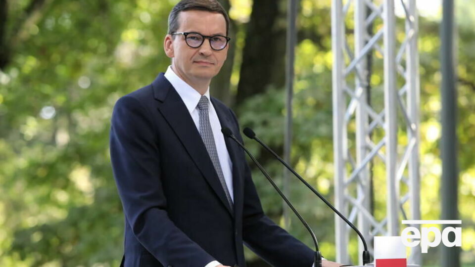 По словам Моравецкого, Польша и Литва усилят физическую защиту от нелегальной иммиграции