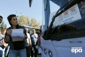 Жителів ОРДЛО автобусами возять до Росії голосувати