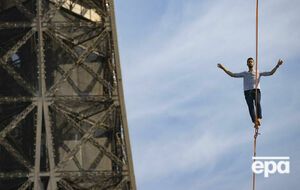 Канатоходець Натан Полін пройшов на канаті 670 метрів